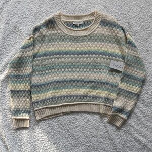 Cloud Chaser Multicolor Striped Sweater
